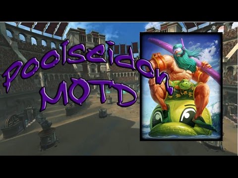 Release the Quacken! | Poolseidon MOTD | iCiscoSG | Smite en español