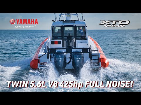 850 HORSEPOWER @ FULL NOISE! Twin Yamaha V8 F425 XTO's