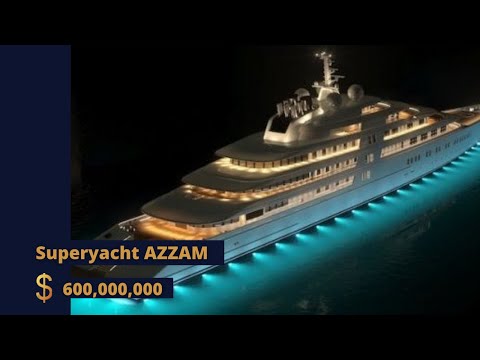 $600,000,000 Superyacht AZZAM