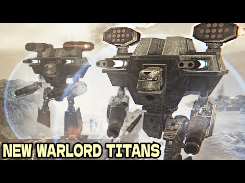 NEW WARLORD-CLASS TITANS & Kriegers vs Orks! - Unification Mod, Warhammer 40K: Dawn of War Soulstorm