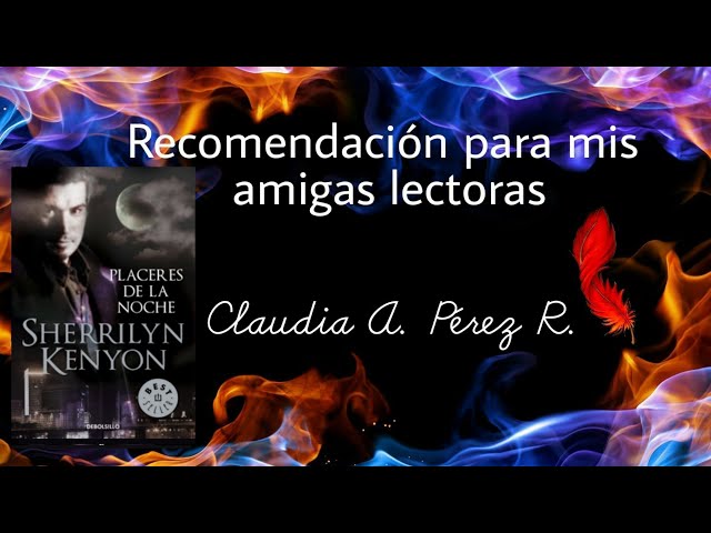 Vídeo relacionado con El abrazo de la noche (Cazadores Oscuros 3)