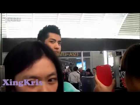 130313 EXO-M KRIS EXO 엑소 크리스 吴凡 クリス @  Guangzhou Airport 공항 広州