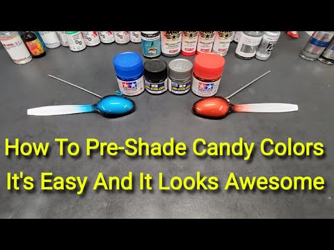 How To Pre-Shade Candy Colors - It's Easy And It Looks Awesome !!