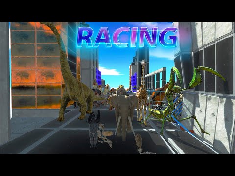 Drag Race All Units | Animal Revolt Battle Simulator