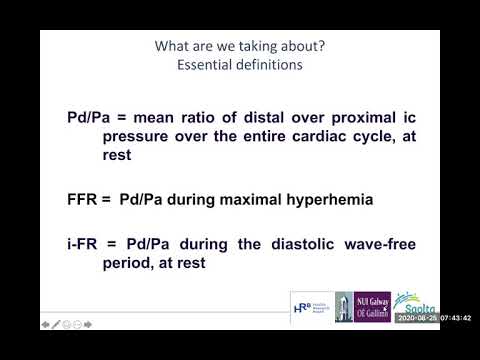 Nuts & Bolts of FFR, Dr. William Wijns