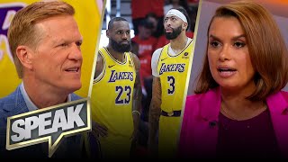 LeBron or AD: Who's more important to Lakers success? | NBA | SPEAK
