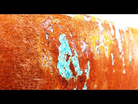 Rost streichen - rostige Wand - rostige Wände - Valpaint Klondike Ferro