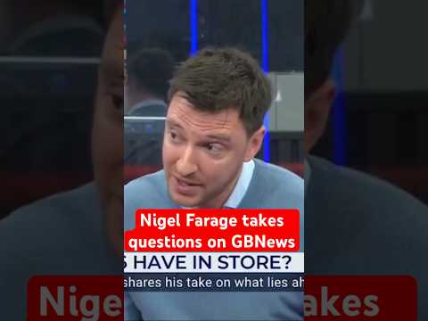 Nigel Farage takes questions on GBNews
