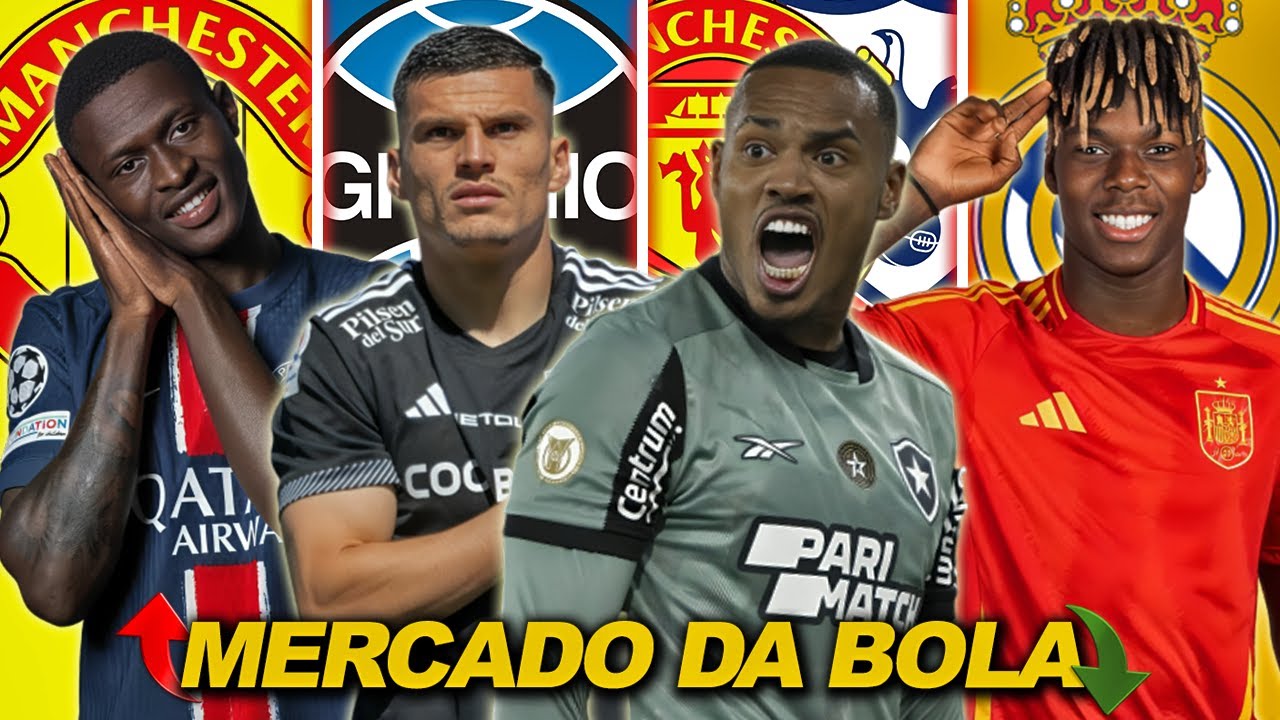 MERCADO DA BOLA | Real Madrid quer Nico Williams, M. United mira Nuno Mendes, John na Premier League