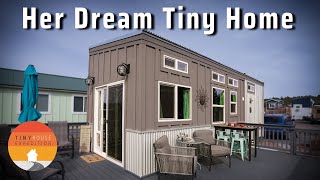 Solo Woman Designed Her Dream Tiny House & got Land BUT had to Pivot