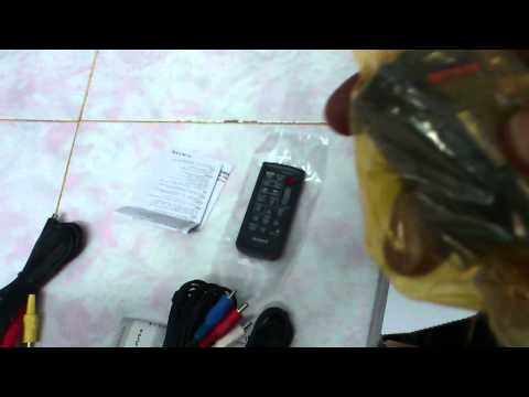 Unboxing Sony HDR-PJ 50 e