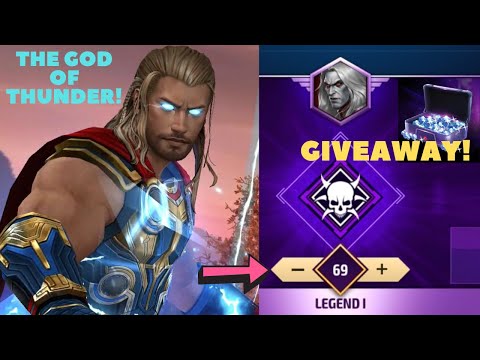 T4 THOR DESTROYS KNULL STAGE 69! - CRYSTAL COUPONS GIVEAWAY - Marvel Future Fight