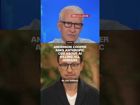 Anderson Cooper asks Anthropic CEO about AI killing all humans