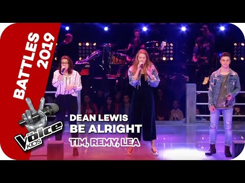 Dean Lewis - Be Alright (Tim, Remy, Lea) | Battles | The Voice Kids 2019 | SAT.1