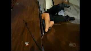 WWE TLC 2012: Ryback throws Seth Rollins Through a Table From a Ladder !