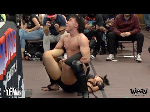 Janai Kai vs Speedball Bailey (Intergender) We Are Wrestling - Title Match Network