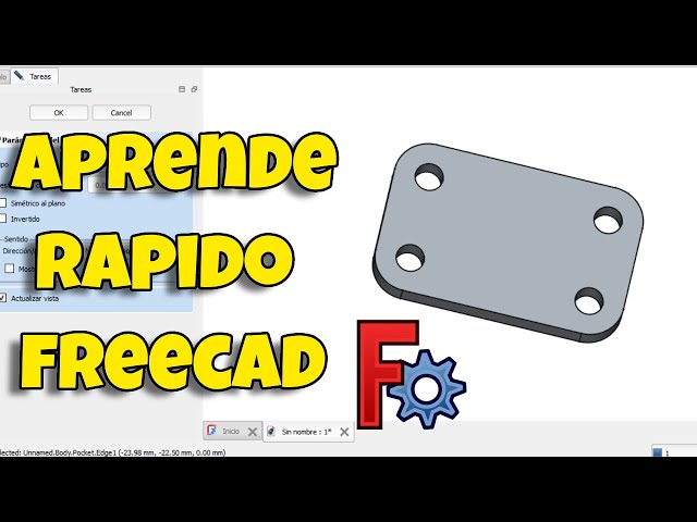 Vídeo relacionado con FreeCAD 1.1 Para Creadores e Impresión 3D: Guía paso a paso para principiantes sobre diseño paramétrico, piezas personalizadas y modelos listos para imprimir