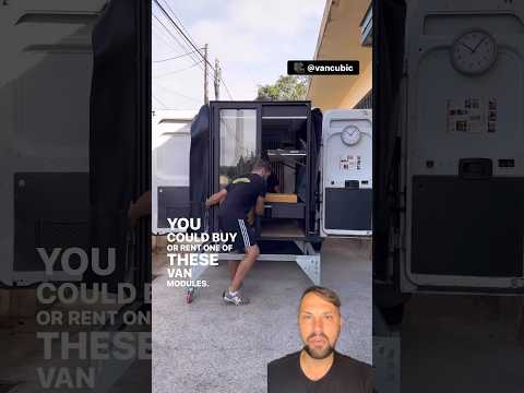 Genius Slide in Van Modules Are Changing The Campervan Market #vanlife #campervan #camping