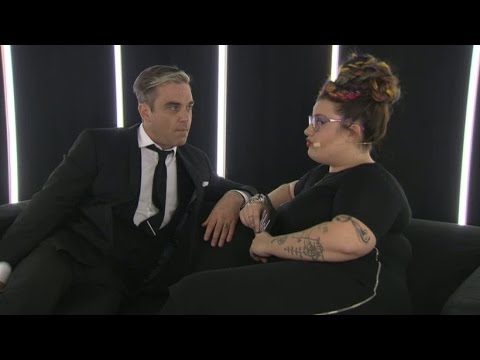Kakan intervjuar Robbie Williams - Idol Sverige (TV4)