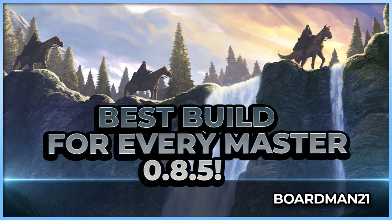 Last Epoch | Best Build For Each Mastery For 0.8.5 | Builds