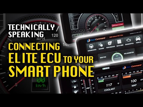 💬 How to use your smart phone with Elite Series ECU - Haltech DIY