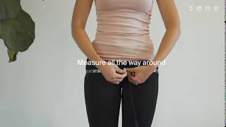How To Measure Your Hips (Sene Women's Body Measurement Guide)