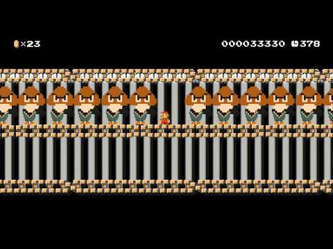The Good Goomba's Escape by MechaWho ~ WORLD RECORD! - SUPER MARIO MAKER - NO COMMENTARY 1AW