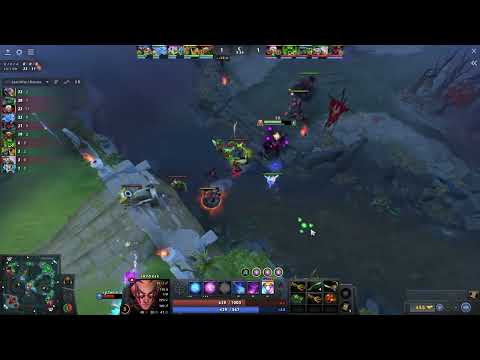 How to lane mid invoker (Quinn) vs puck - Dota 2
