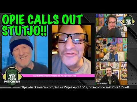 OPIE & RON RETURN to React to Stuttering John's "Comedy" Show!