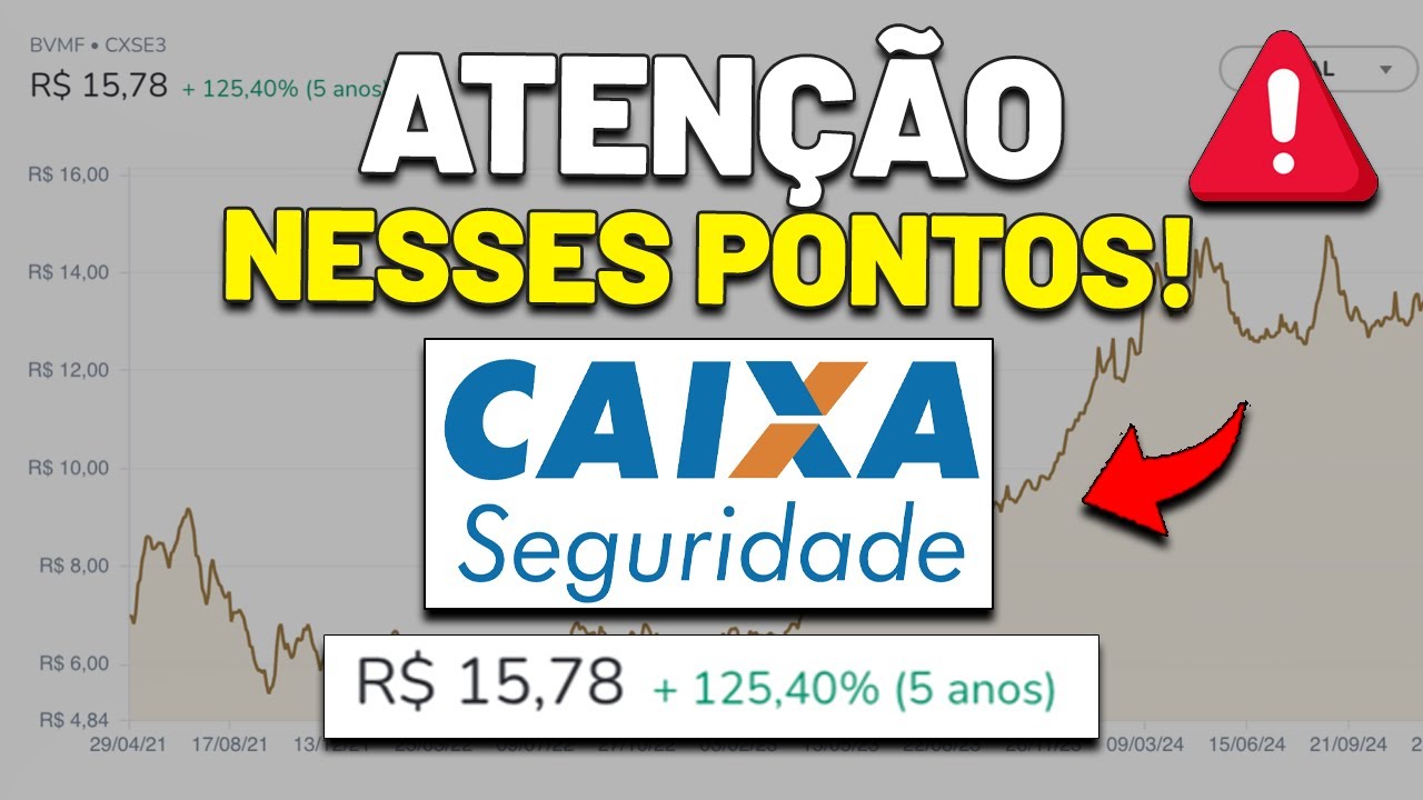 DIVIDENDOS CRESCENTES na CAIXA SEGURIDADE (CXSE3): VALE A PENA INVESTIR? Seguradoras da bolsa