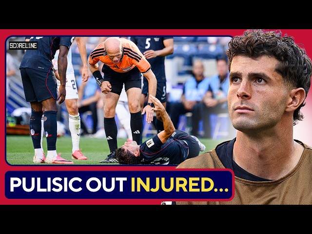 Christian Pulisic suffers MICROFRACTURE and Bone Bruise against Belgium | Out with Injury
