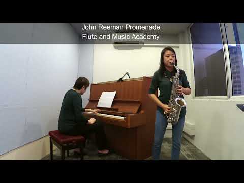 A Sax ABRSM Grade 1 from 2022, A2 John Reeman Promenade, arranged by Denley