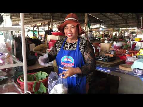 Morning Countryside Market Tour | Exploring Khmer Country Foods and Livings