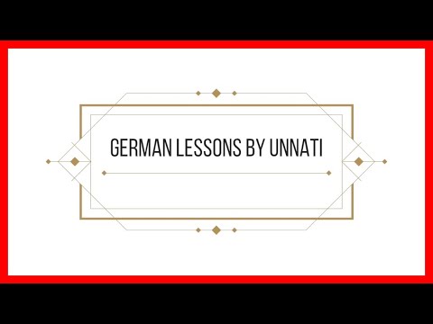 Level A1 | Lesson-2 | Episode-1 | German Number Names | GERMAN LESSONS BY UNNATI