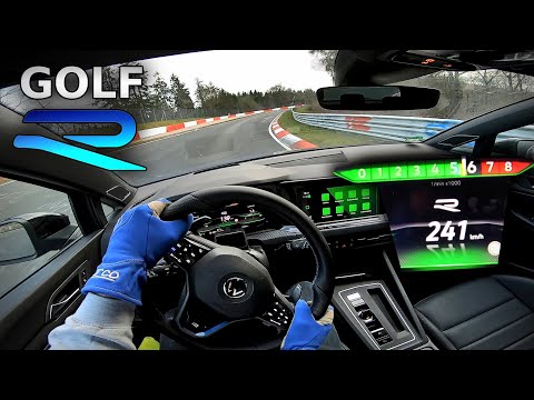 VW GOLF 8 R Nordschleife POV FAST LAP | Fahr doch