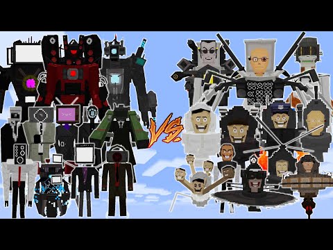 Ultimate Skibidi Showdown in Minecraft PE