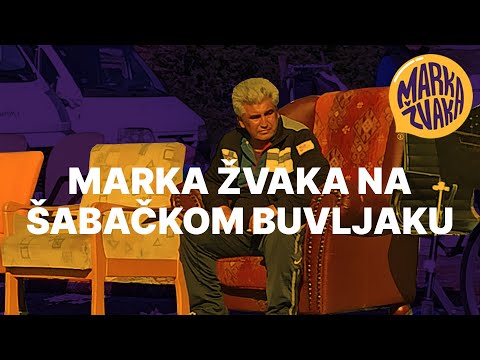 Marka Žvaka na šabačkom buvljaku