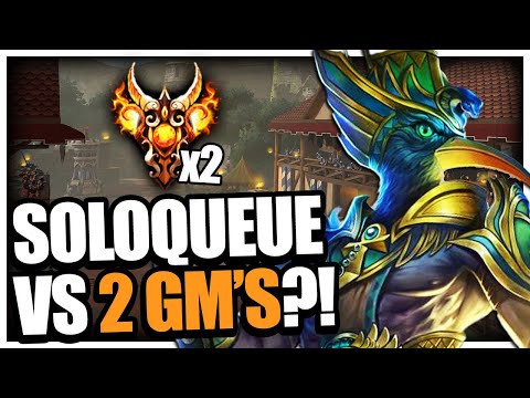 Can I Solo-Queue Carry VS. 2 GM'S?! - Ranked Joust - Smite