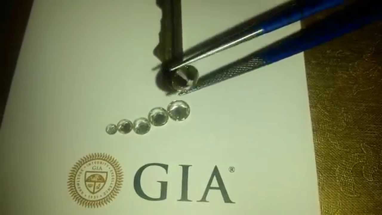 Tamaño de los Diamantes Anillo de Compromiso