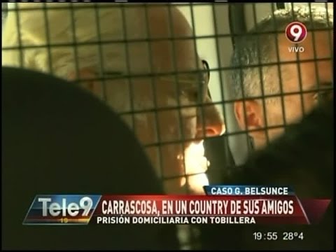 Carrascosa, en un country de sus amigos