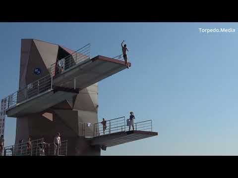 Na Bazenima Kantrida započelo Europsko prvenstvo za juniore u skokovima u vodu