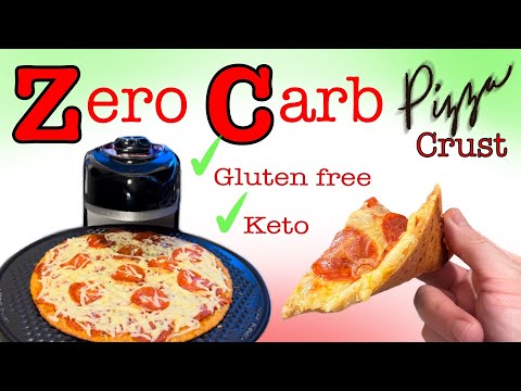 ZERO Carbs in This 2 ingredient Pizza Crust - CFG