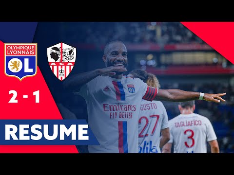 Résumé OL - AC Ajaccio | J1 Ligue 1 Uber Eats | Olympique Lyonnais