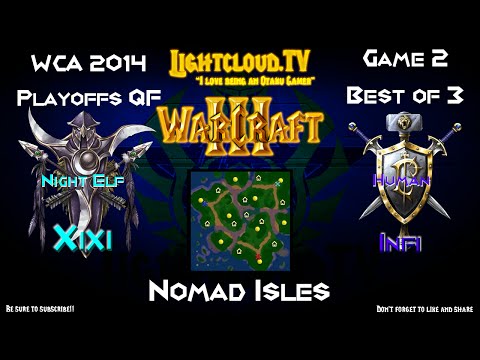 Xixi (NE) VS Infi (HU) - WC3 - WCA QF G2