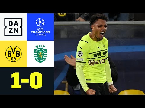 Knoten geplatzt! Malen schießt BVB zum Sieg: Dortmund - Sporting 1:0 | UEFA Champions League | DAZN
