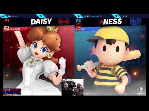Texoma Online Tourney, Starbuck(Zero Suit Samus, Daisy, Snake) Vs Vic(Link,Ness) Grand Finals