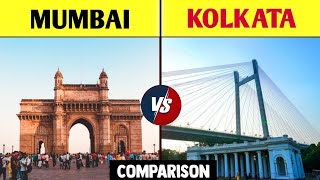 Mumbai vs Kolkata Comparison 2021 | Mumbai vs Kolkata City | Kolkata vs Mumbai Comparison in Hindi