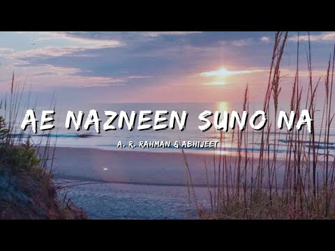 AE NAZNEEN SUNO NA - A.R.RAHMAN & ABHIJEET #bollywood #bollywoodsongs #arrahman #lyrics #music #song