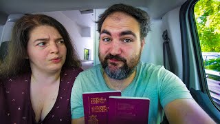 WE'RE DRIVING TO SERBIA (stressful border crossing)