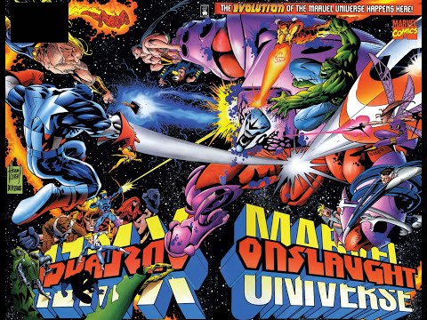 Onslaught Marvel Universe, Adam Kubert & Mark Waid, Marvel Comics, 1996